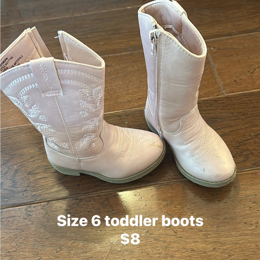 Pink Toddler Boots
